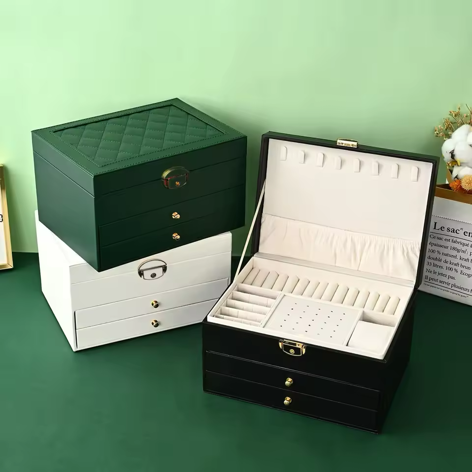 Quilted Keepsake Jewelry Box