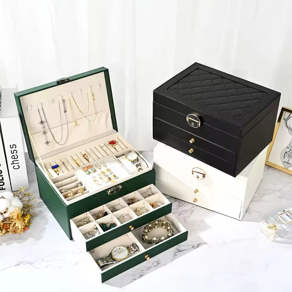 Quilted Keepsake Jewelry Box