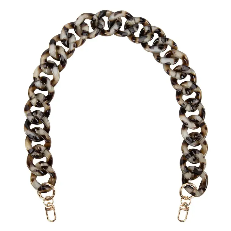 Tortoise Chain-Link Bag Charm