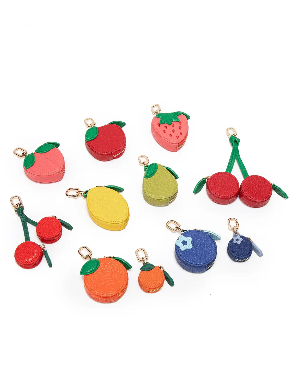 Cherry Charm Bag Pendant