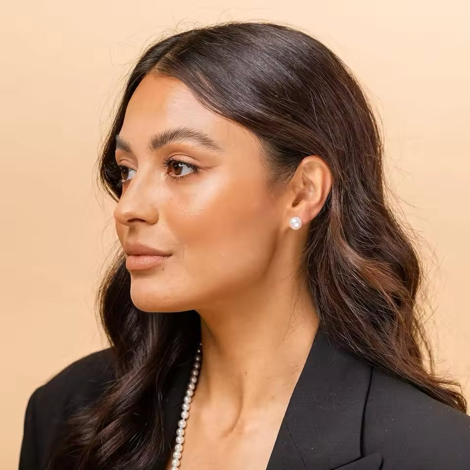 Timeless Pearl Stud Earrings