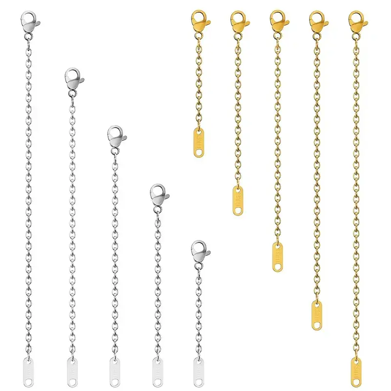 Necklace Extender Set — 3 Pieces